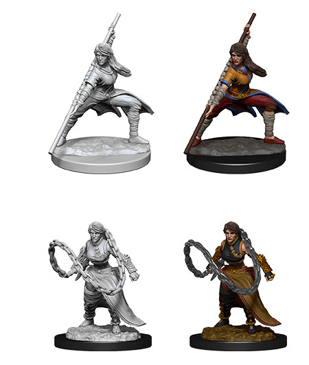 D&D Nolzur's Marvelous Miniatures: Human Monk 4