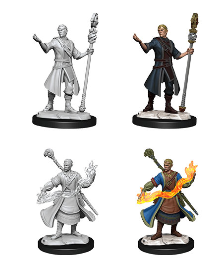 D&D Nolzur's Marvelous Miniatures: Half-Elf Wizard