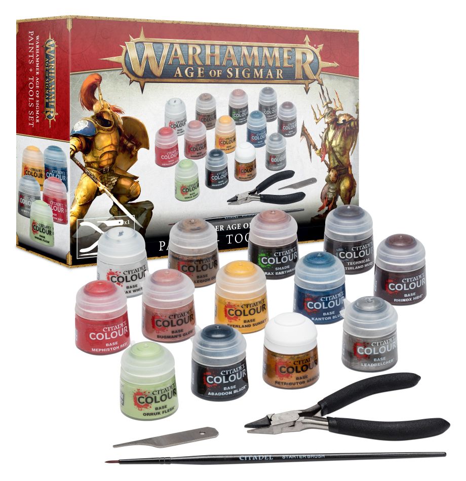 Warhammer AoS: Paints & Tools Set (2021)