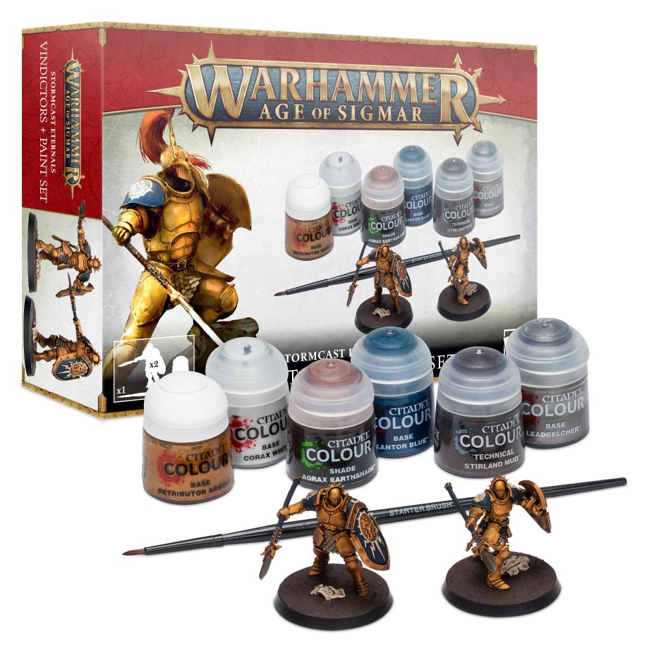 Warhammer AoS: Vindicators + Paint Set