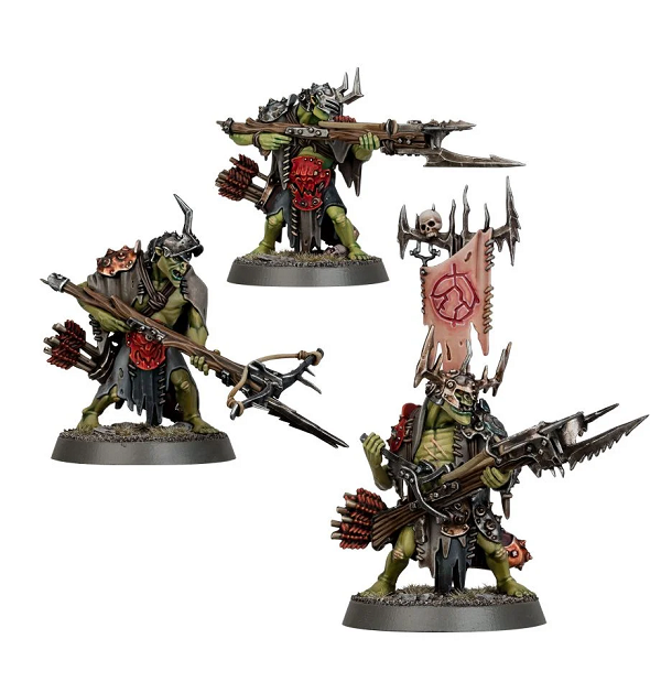 Warhammer AoS: Orruk Warclans: Man-Skewer Boltboyz