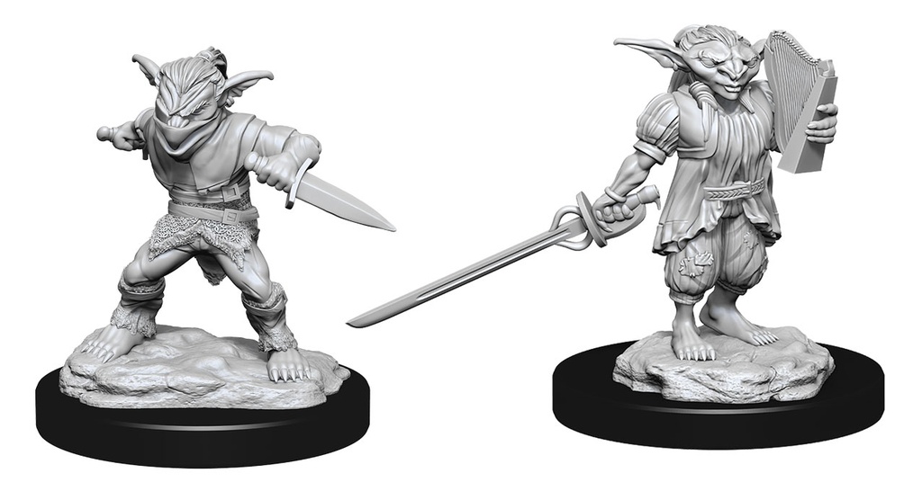 D&D Nolzur's Marvelous Miniatures: Goblin Rogue & Goblin Bard