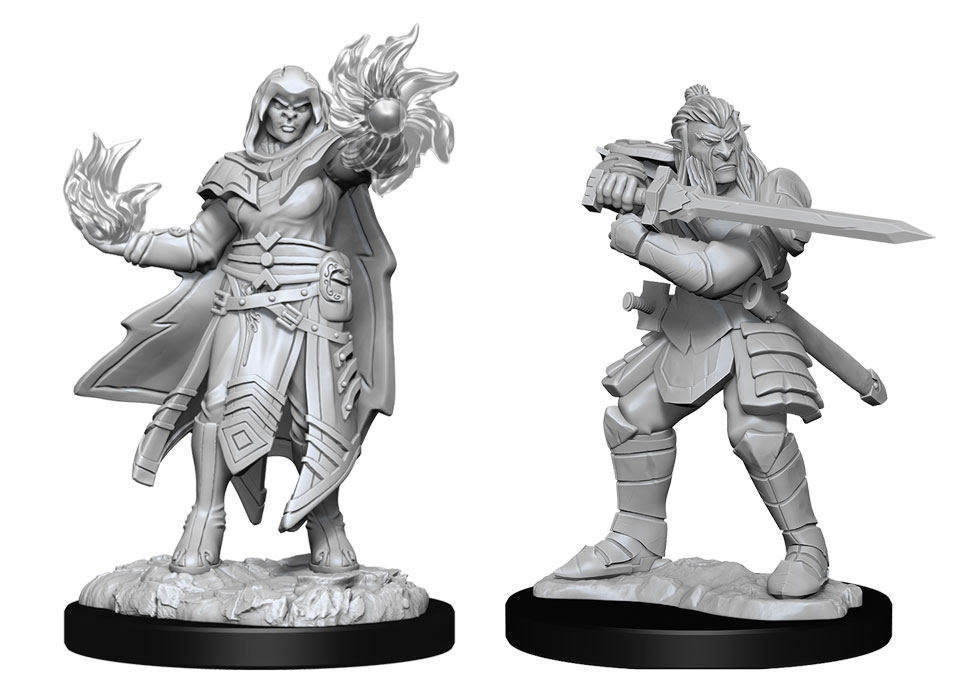 D&D Nolzur's Marvelous Miniatures: Hobgoblin Fighter & Hobgoblin Wizard