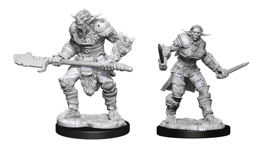 D&D Nolzur's Marvelous Miniatures: Bugbear Barbarian & Bugbear Rogue