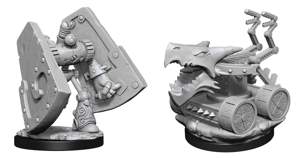 D&D Nolzur's Marvelous Miniatures: Stone Defender & Oaken Bolter