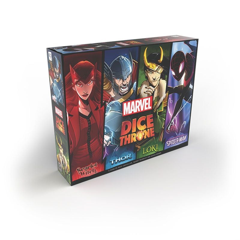 Marvel Dice Throne: Scarlet Witch Vs. Thor Vs. Loki Vs. Spider-Man