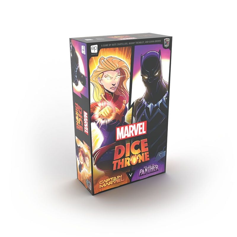 Marvel Dice Throne: Captain Marvel Vs. Black Panther