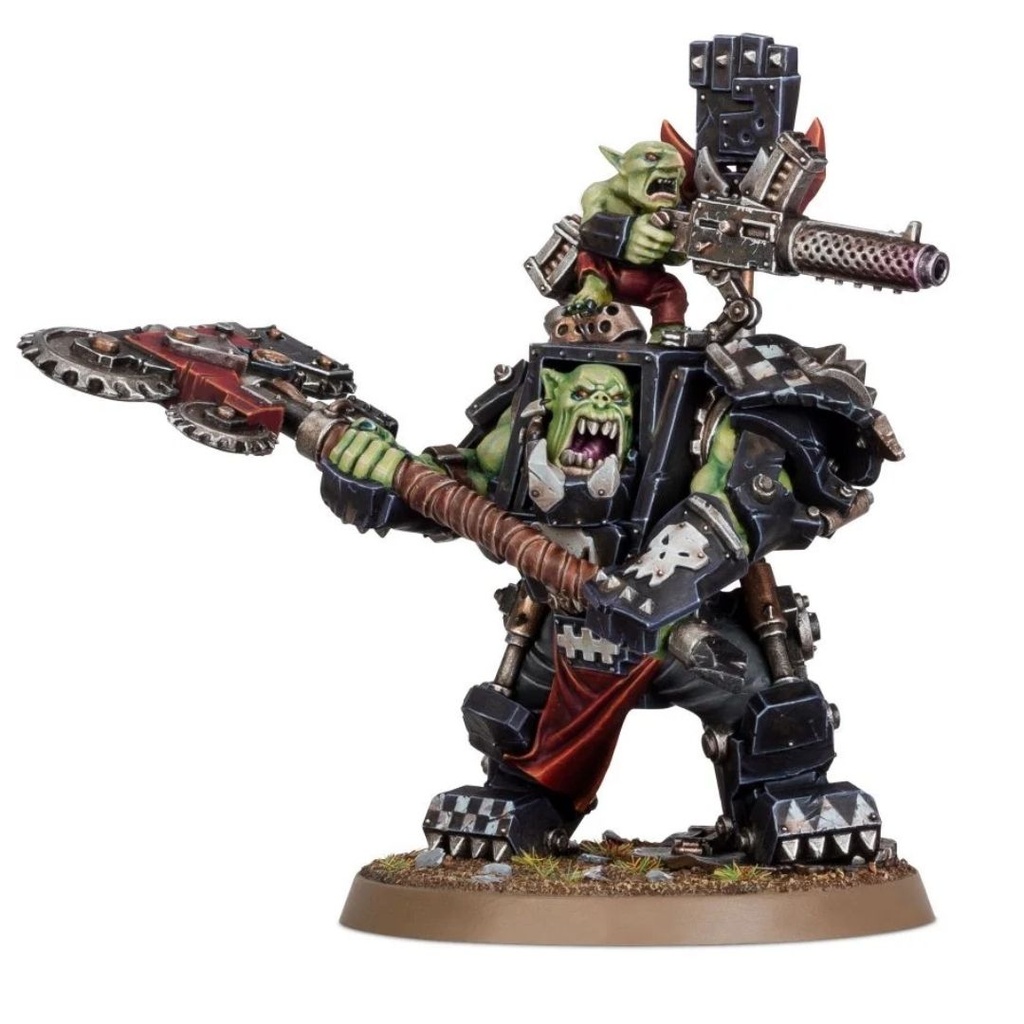 Warhammer 40k: Orks: Ork Warboss in Mega Armour