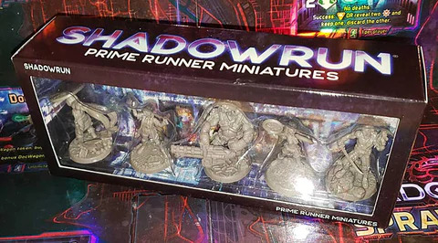 Shadowrun Sixth World: Prime Runner Miniatures