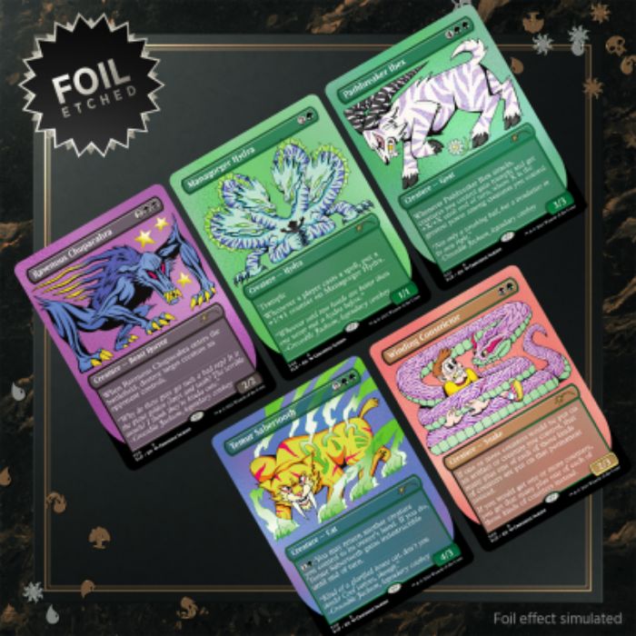 Secret Lair Drop Series: Crocodile Jackson's Monstrous Menagerie (Foil Etched Edition)