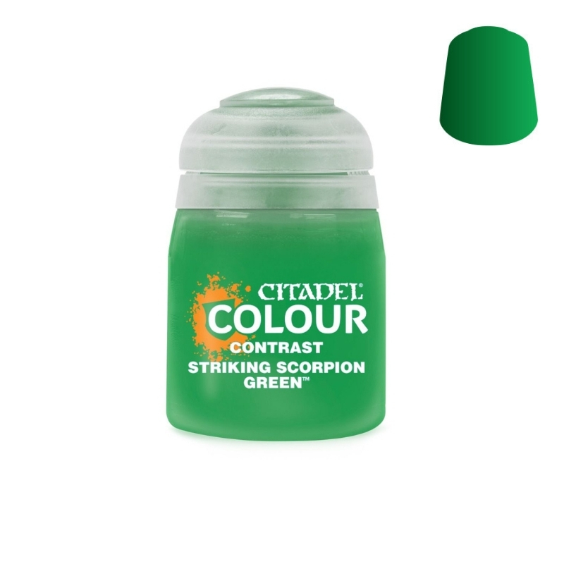 Citadel Contrast Paint: Striking Scorpion Green