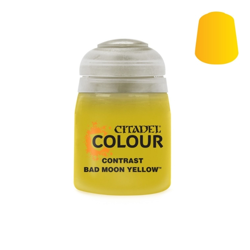 Citadel Contrast Paint: Bad Moon Yellow