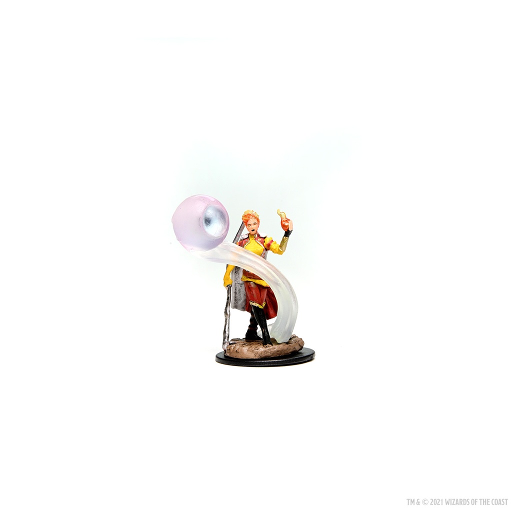 D&D Icons of the Realms: Premium Miniatures: Fire Genasi Wizard Female