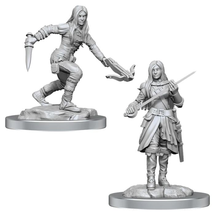 D&D Nolzur's Marvelous Miniatures: Half-Elf Rogues