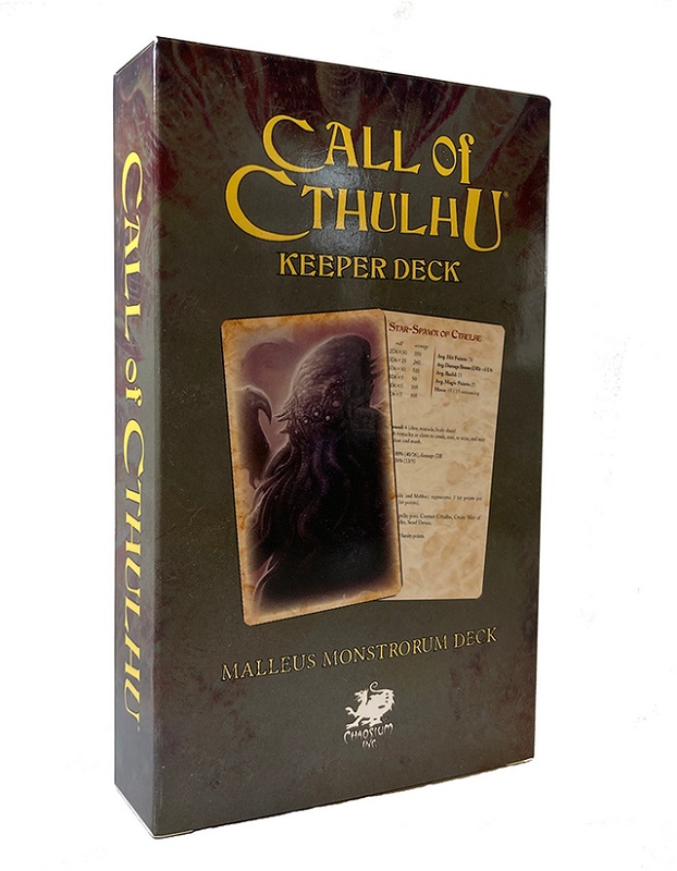 Call of Cthulhu: Malleus Monstrorum Keeper Deck