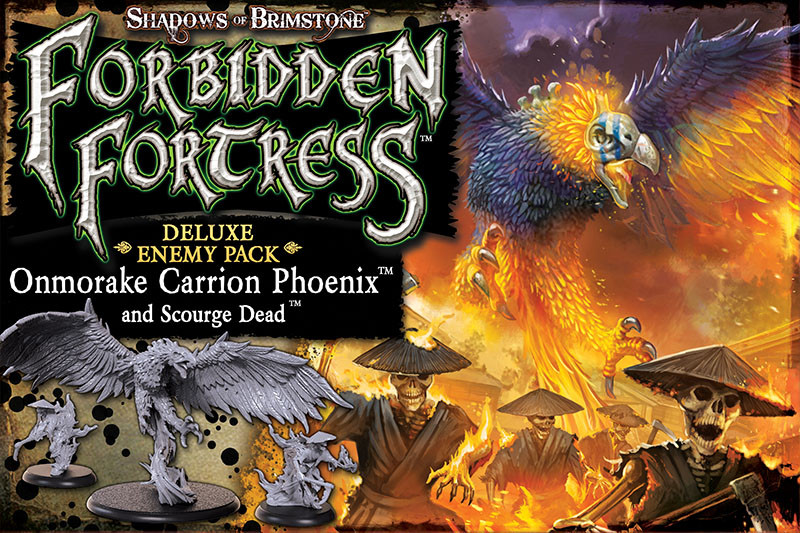 Shadows of Brimstone: Onmorake Carrion Phoenix XL Deluxe Enemy Pack