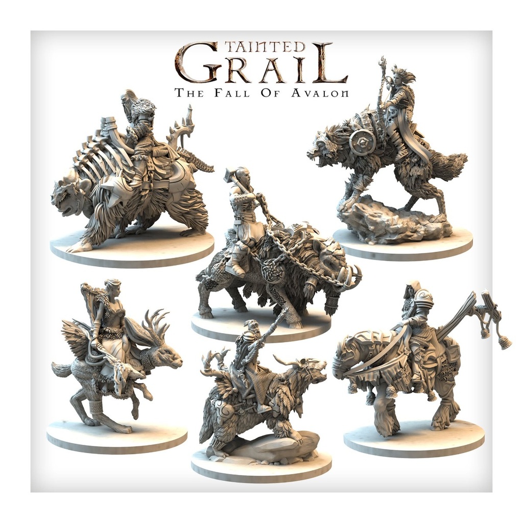 Tainted Grail: Mounted Heroes