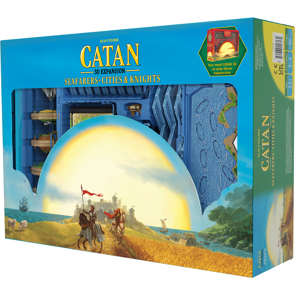 Catan: 3D Edition: Seafarers and Cities & Knights Expansion