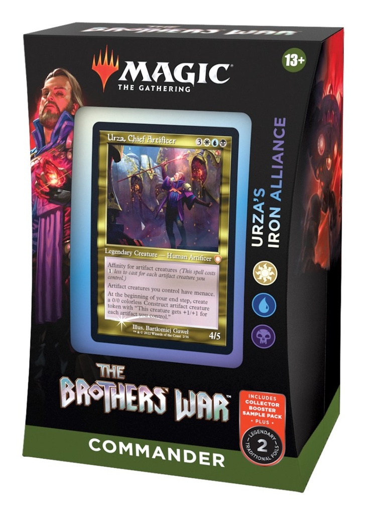 Magic The Gathering: The Brothers' War: Urza's Iron Alliance Commander Deck