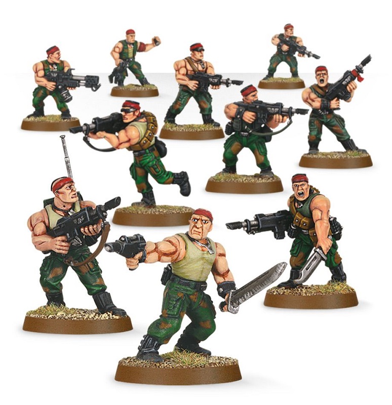 Warhammer 40k: Astra Militarum: Catachan Jungle Fighters