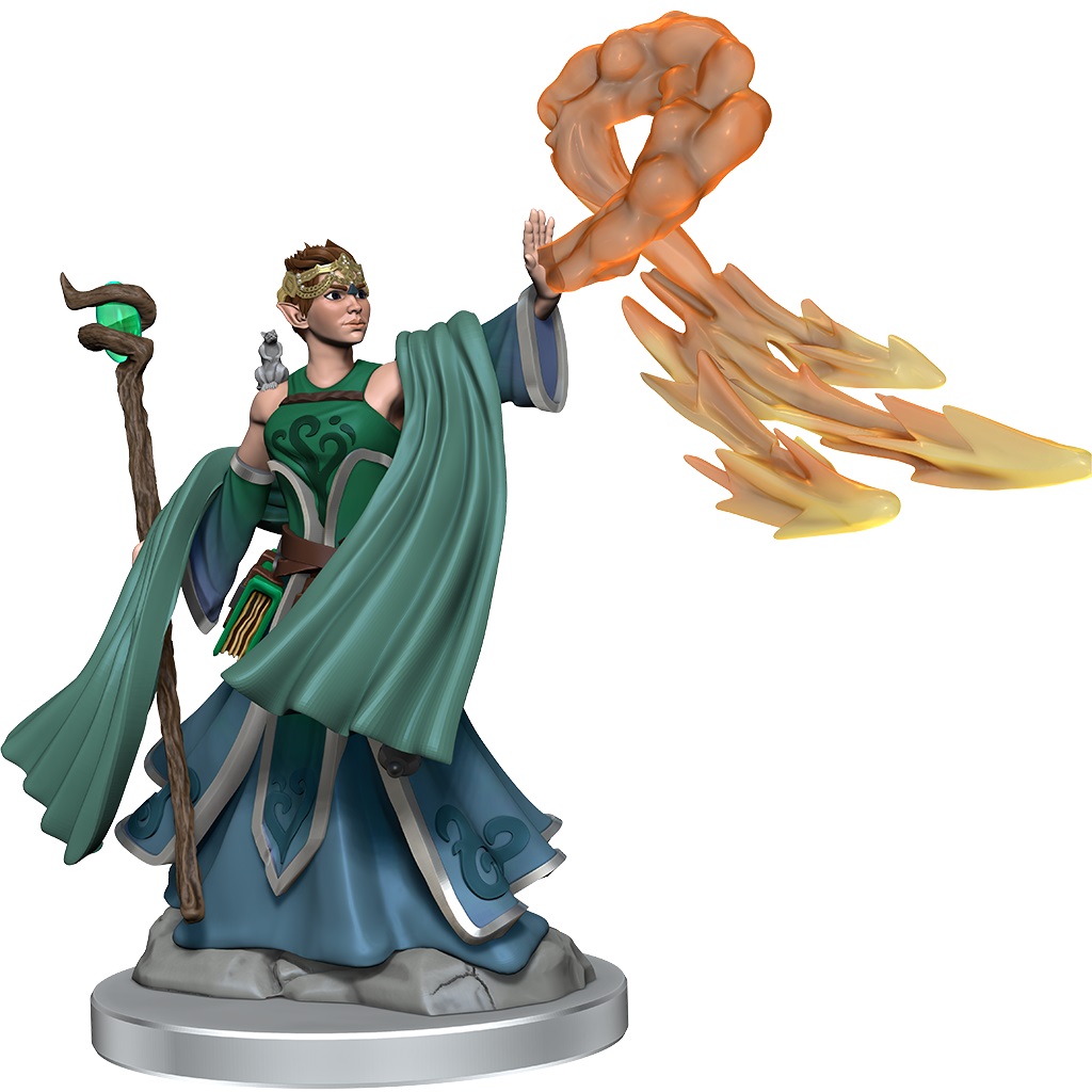 D&D Frameworks: Elf Wizard Female