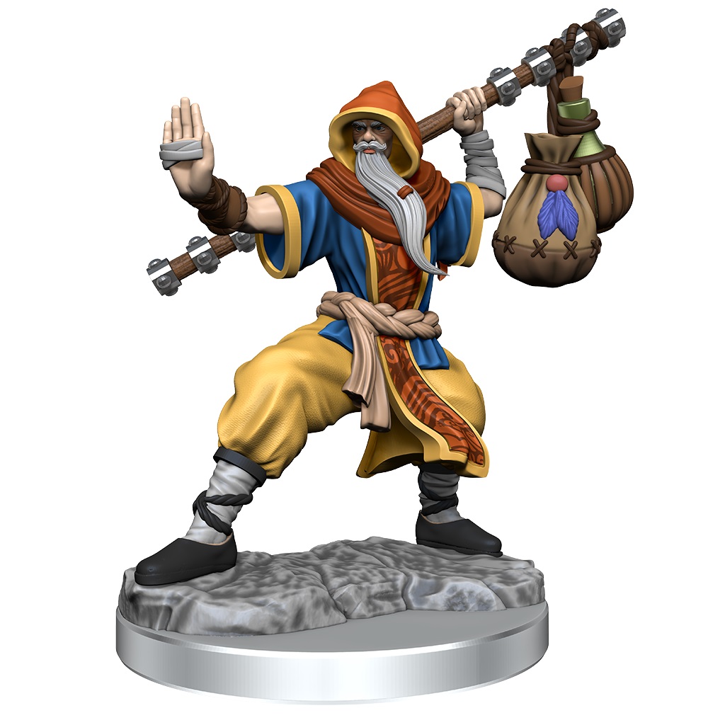 D&D Frameworks: Human Monk Male