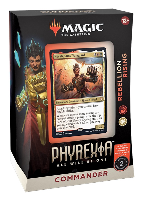 Magic The Gathering: Phyrexia: All Will Be One: Rebellion Rising Commander Deck