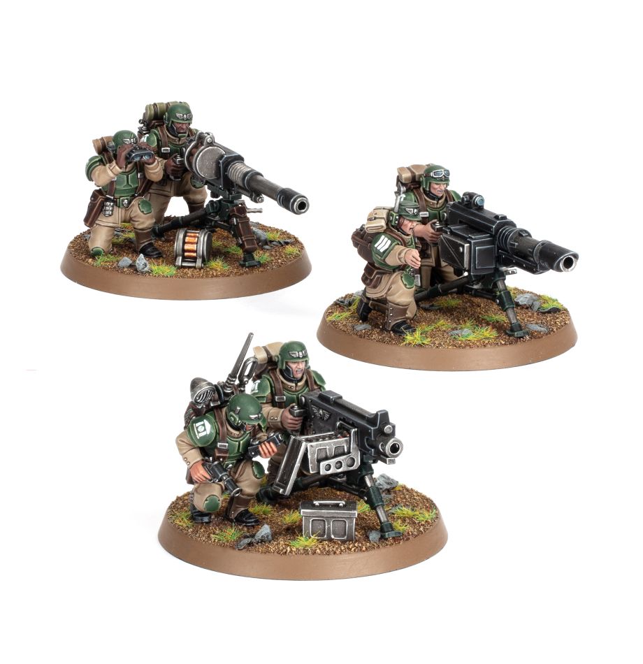 Warhammer 40k: Astra Militarum: Cadian Heavy Weapons Squad (2023)