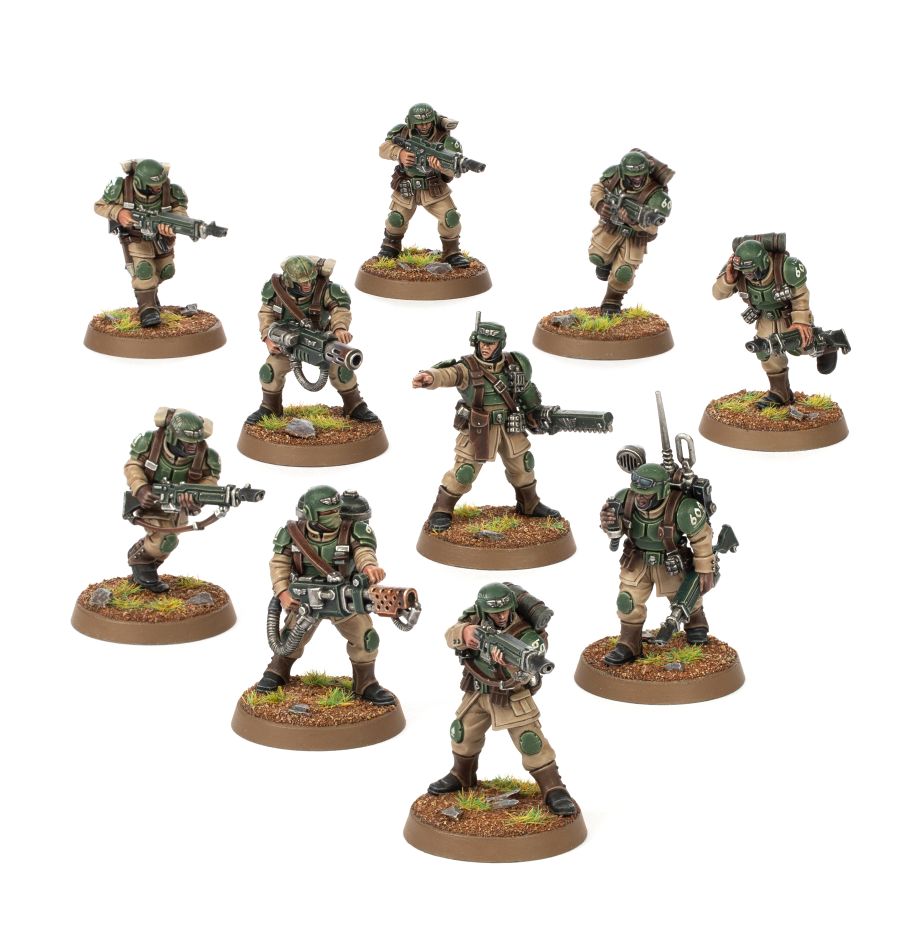 Warhammer 40k: Astra Militarum: Cadian Shock Troops (2023)