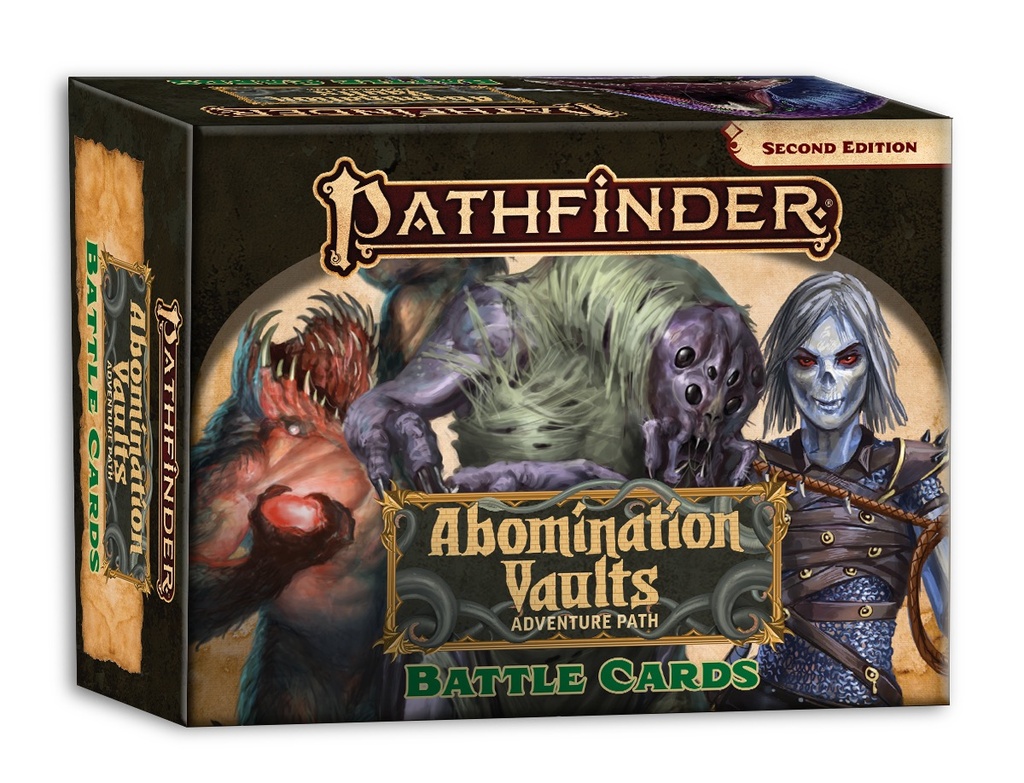 Pathfinder: Abomination Vaults Battle Cards