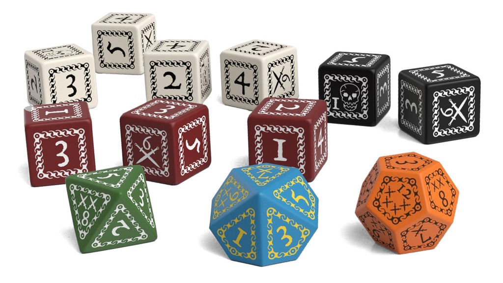 Forbidden Lands: Custom Dice Set