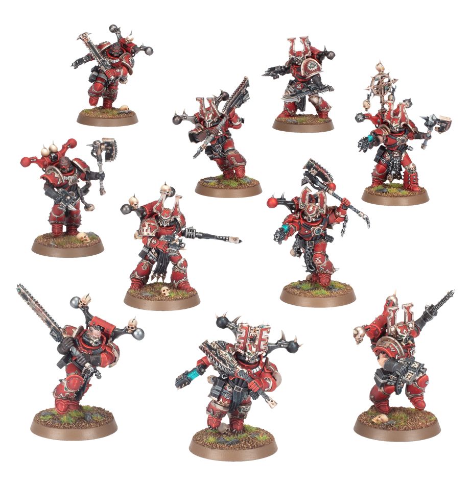 Warhammer 40k: World Eaters: Khorne Berzerkers