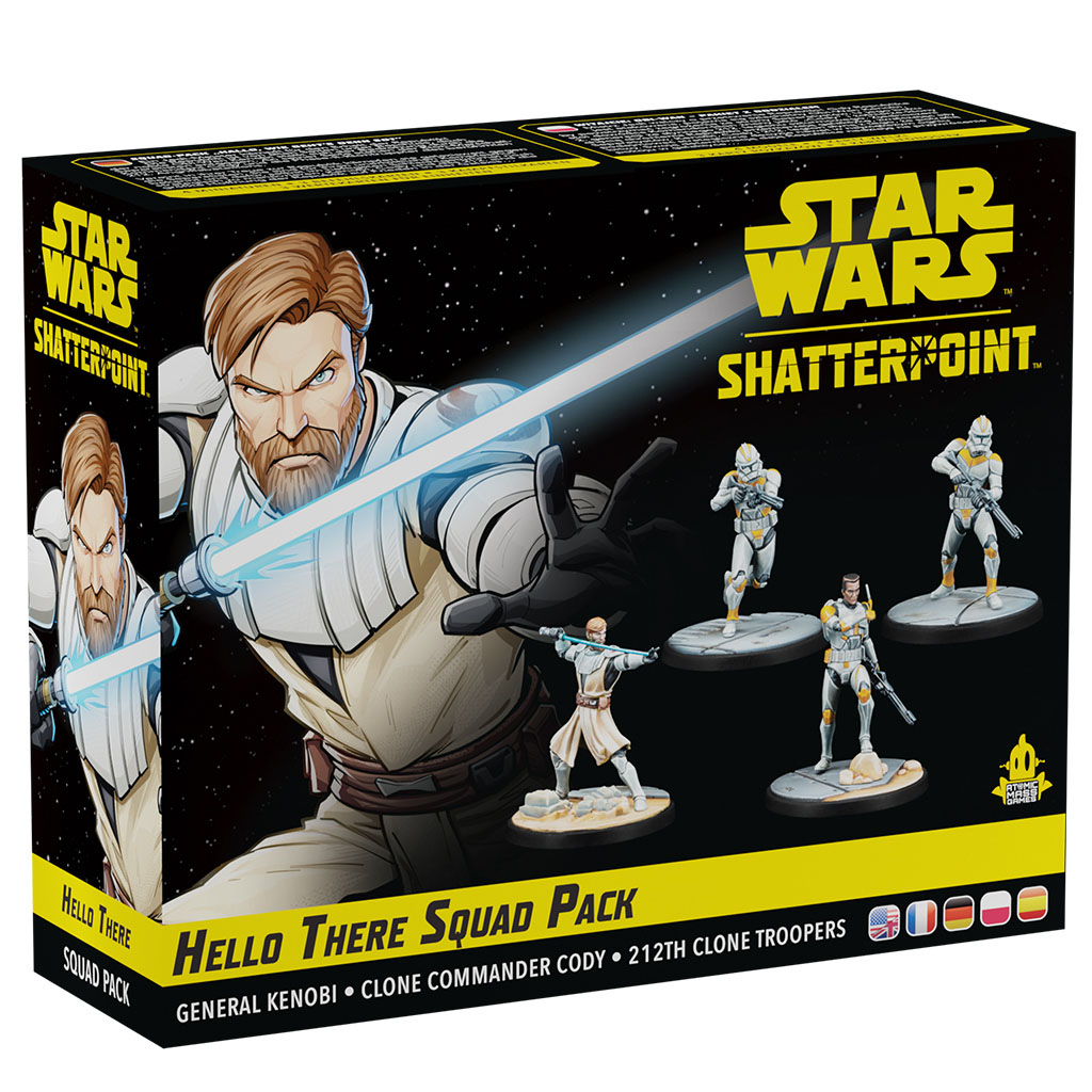 Star Wars: Shatterpoint: Hello There: Obi-Wan Kenobi Squad Pack