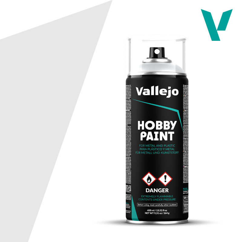 Vallejo Hobby Paint Spray: Grey