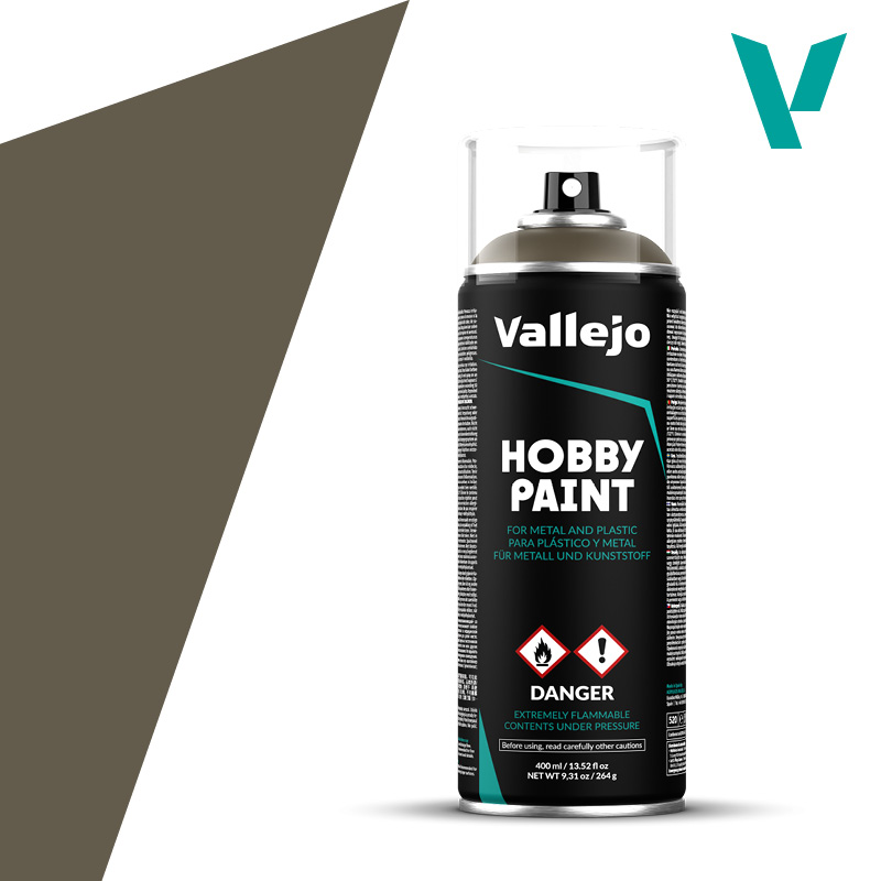 Vallejo Hobby Paint Spray: US Olive Drab