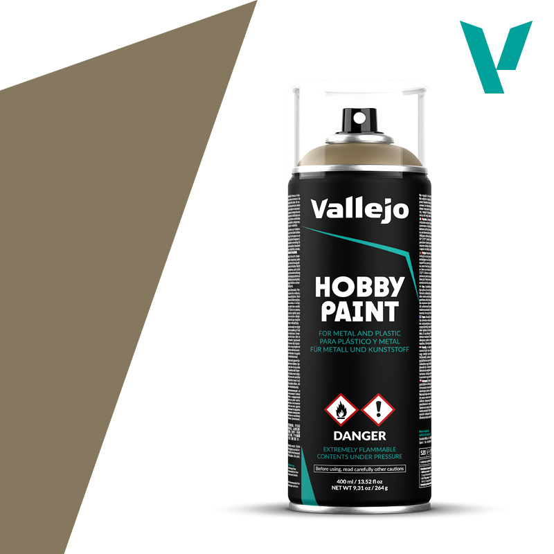 Vallejo Hobby Paint Spray: US Khaki