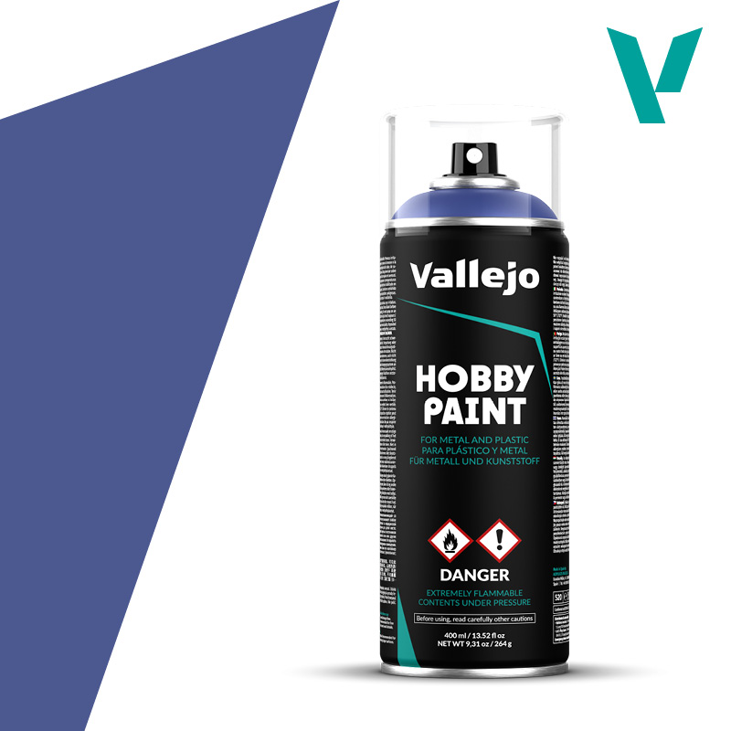 Vallejo Hobby Paint Spray: Ultramarine Blue