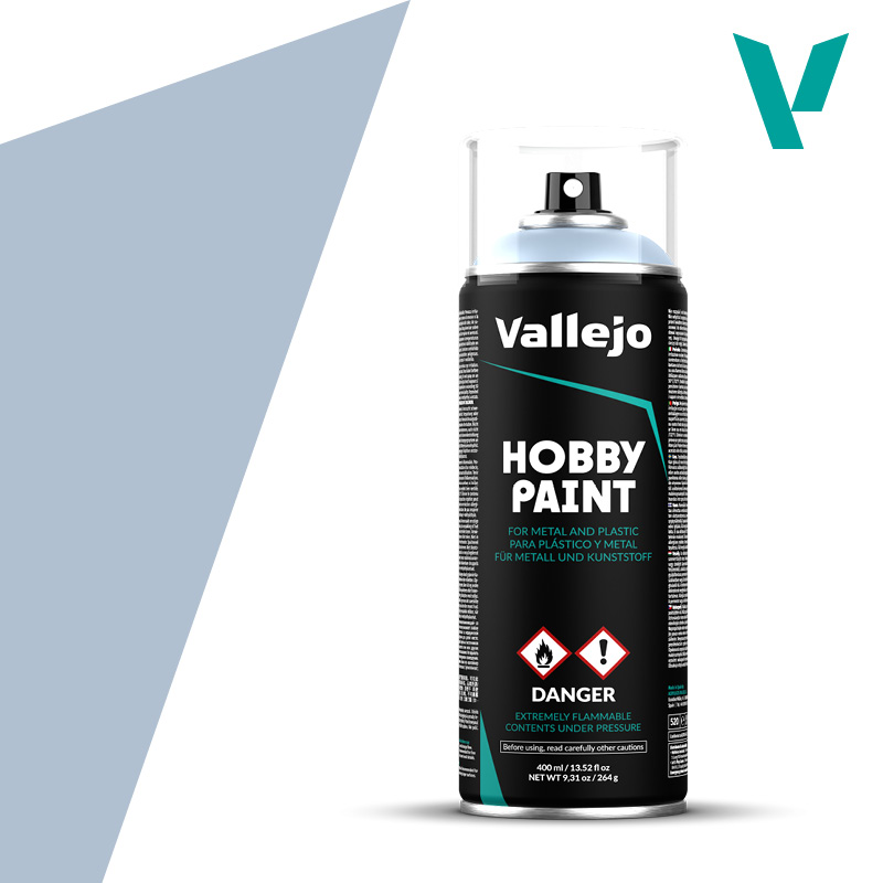 Vallejo Hobby Paint Spray: Wolf Grey