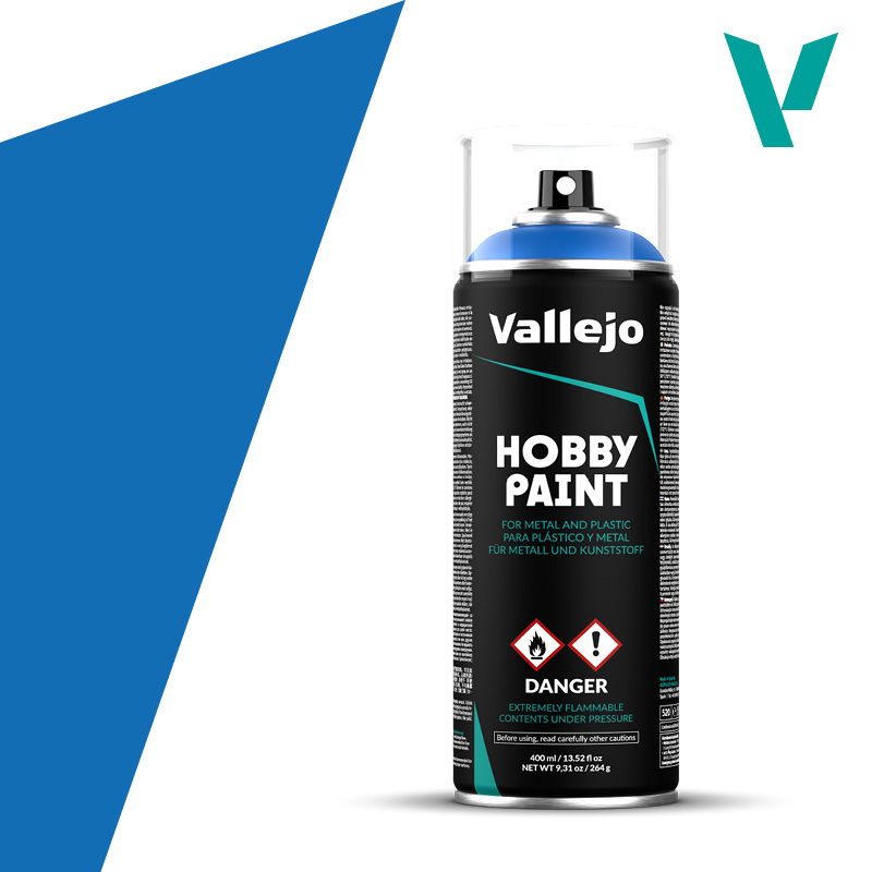 Vallejo Hobby Paint Spray: Magic Blue