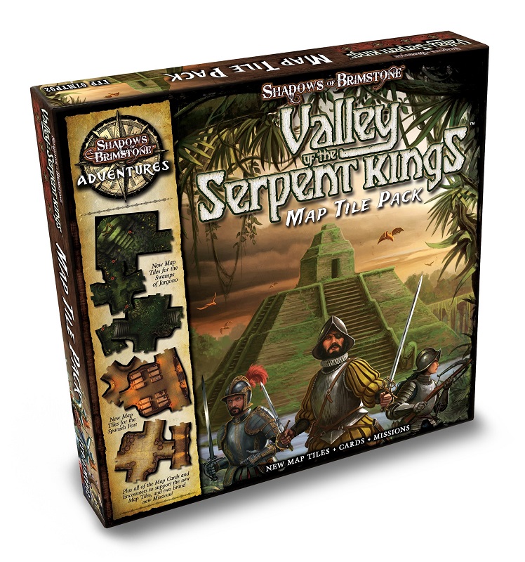 Shadows of Brimstone: Valley of the Serpent Kings: Map Tile Pack