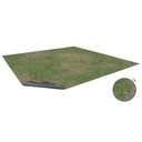 Battle Systems: Grassy Fields Gaming Mat 3x3 - Grid