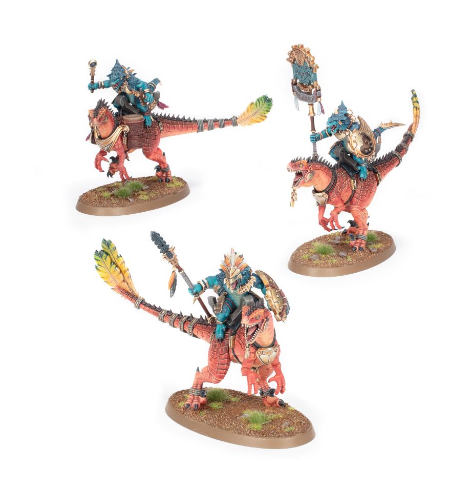 Warhammer AoS: Seraphon: Aggradon Lancers