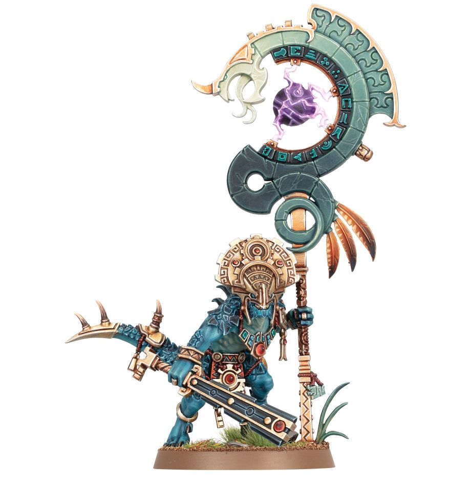 Warhammer AoS: Seraphon: Saurus Astrolith Bearer