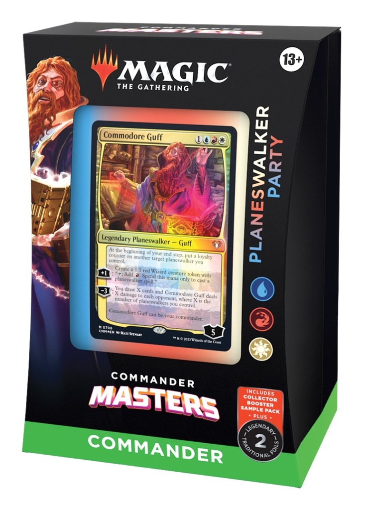 Magic The Gathering: Commander Masters: Planeswalker Party Commander Deck