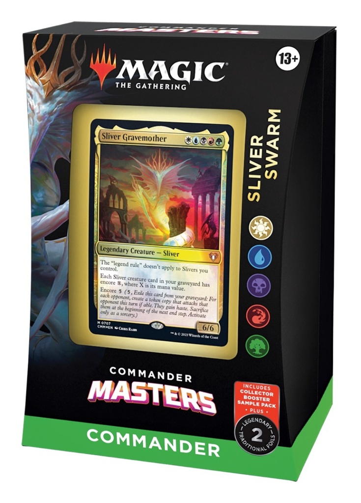 Magic The Gathering: Commander Masters: Sliver Swarm Commander Deck