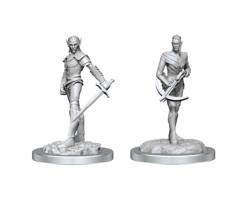 D&D Nolzur's Marvelous Miniatures: Drow Fighters