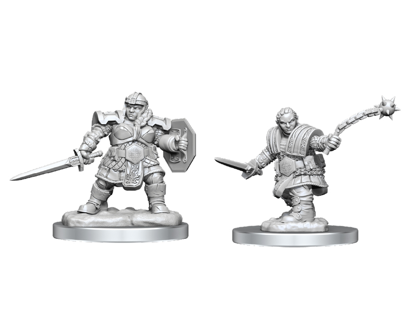 D&D Nolzur's Marvelous Miniatures: Dwarf Fighter Female