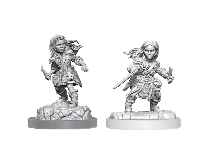 D&D Nolzur's Marvelous Miniatures: Halfling Rogue Female