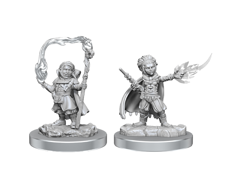 D&D Nolzur's Marvelous Miniatures: Halfling Wizards