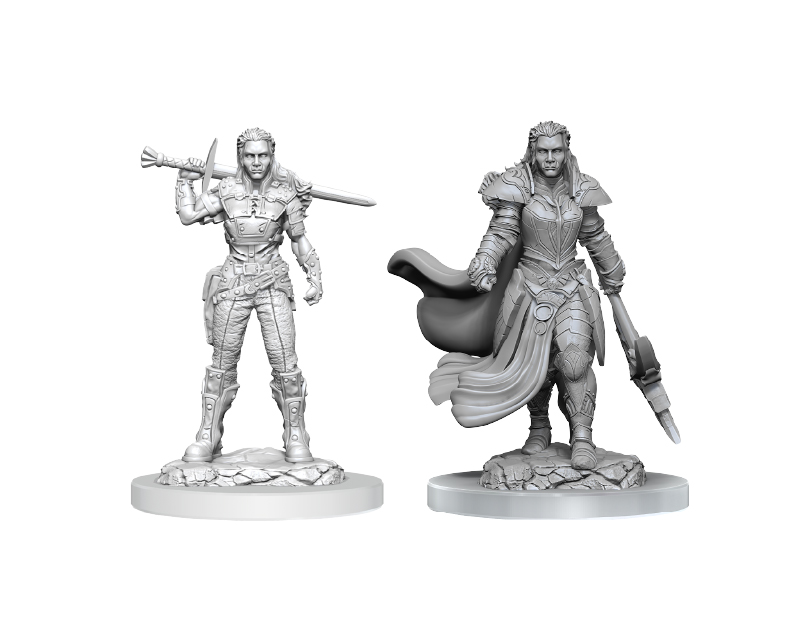 D&D Nolzur's Marvelous Miniatures: Orc Fighter Female